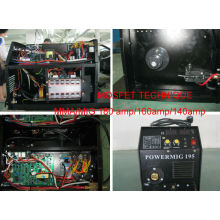 popular machine ce approved steel material inverter mma/mig welding machine with accessories